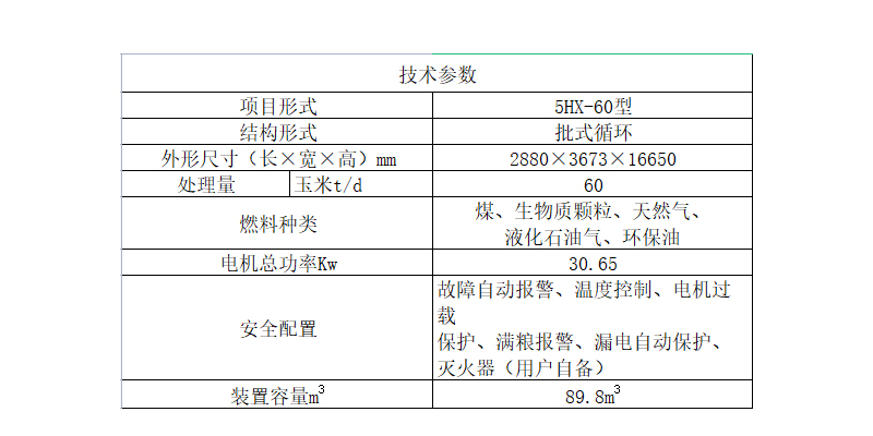 60噸多功能糧食烘干機(jī)(圖2)